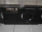 black granite vanity top