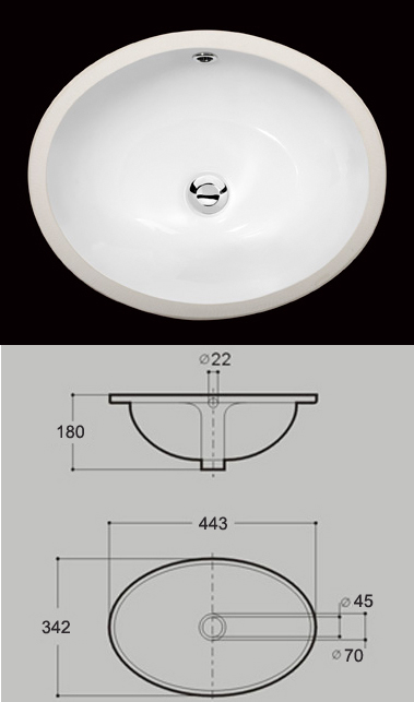 Centered Drainer Undermount Sink