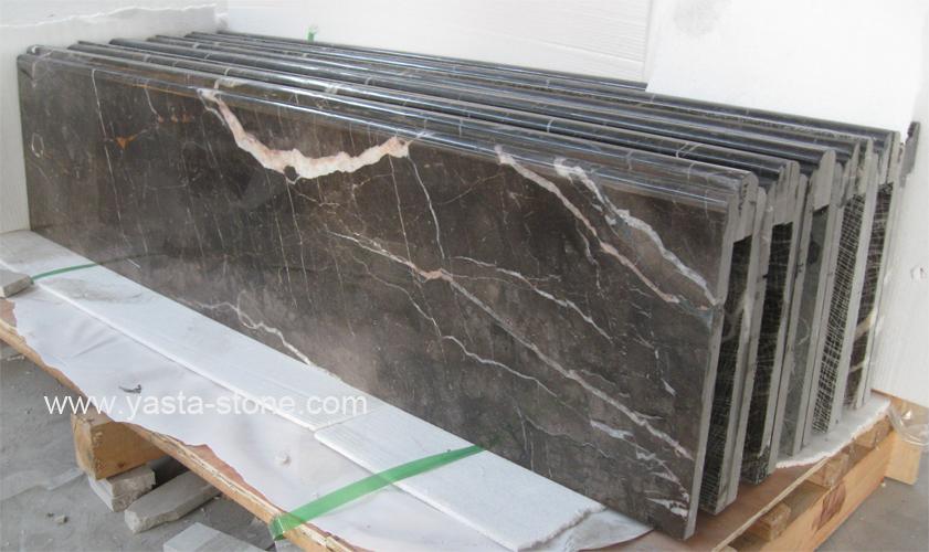 China Emperador Dark Marble Countertops Bar Tops Table Tops