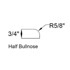 Half Bullnose