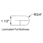 Laminated Full Bullnose