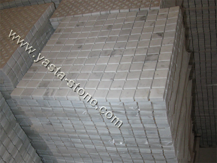 Carrara White  Mosaic