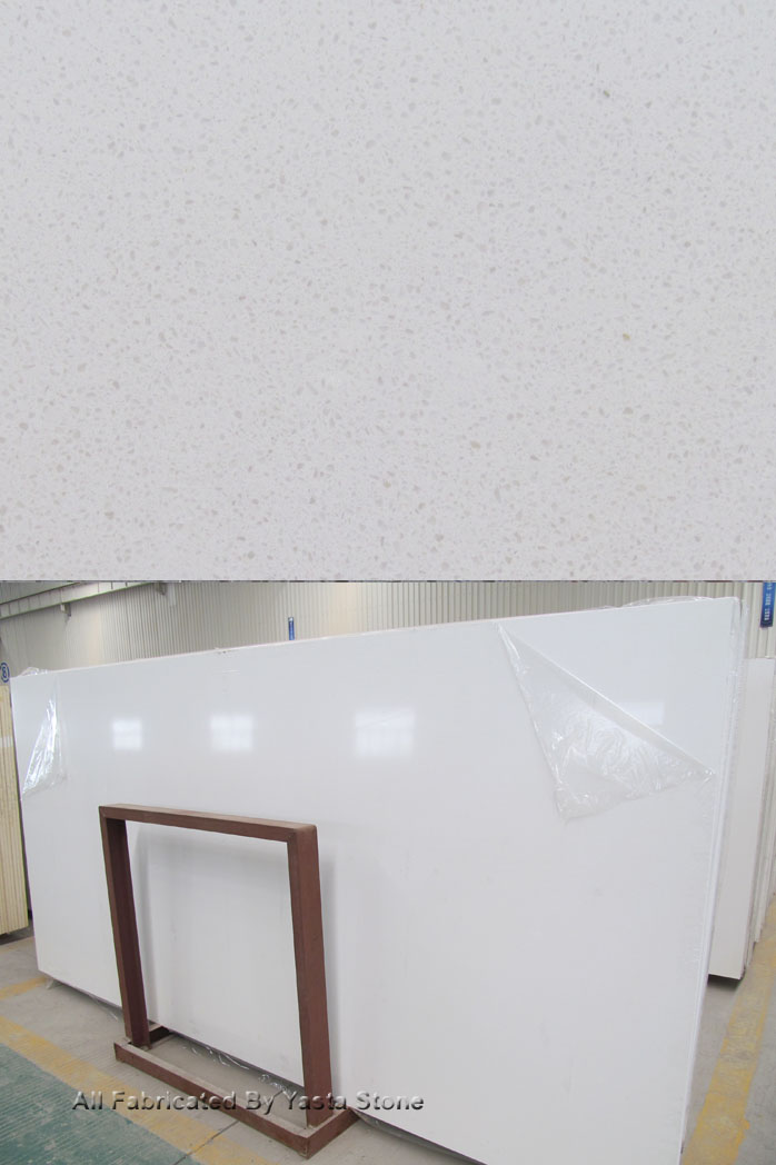 White Quartz Stone Slab