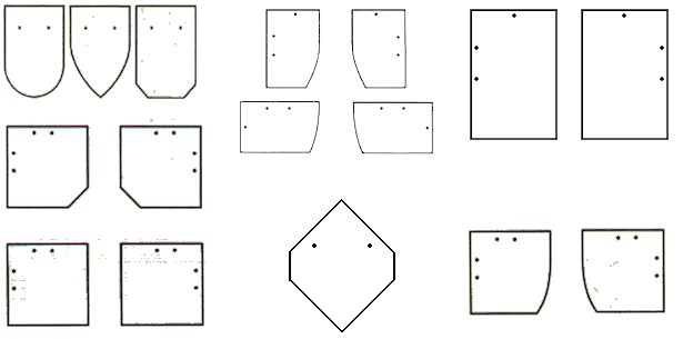 Roofing Slate Drawing