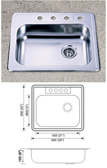 Stainless Steel Sink