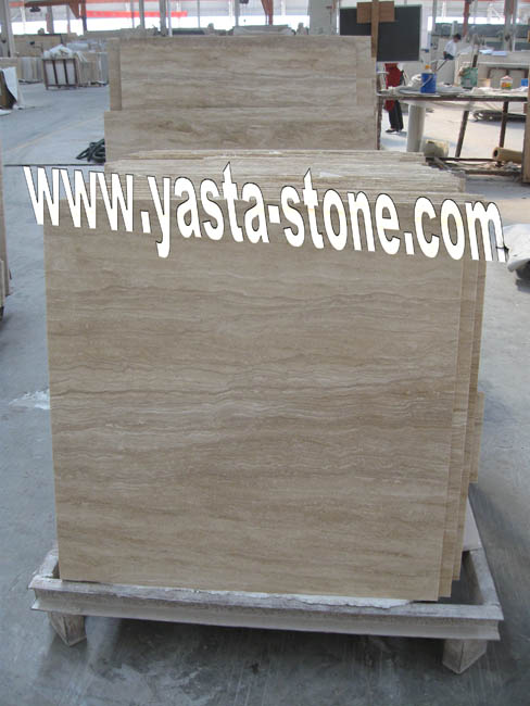 Yellow Wooden Travertine