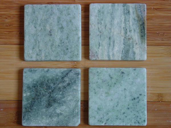 Verde Jade Tumbled Tile