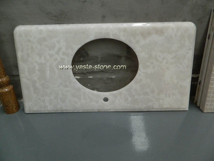 White Onyx Vanity Tops Bathroom Onyx Countertops